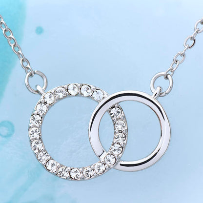 To My Beautiful Wife - Perfect Pair Necklace