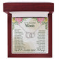 To My Beautiful Mom - Perfect Pair Necklace