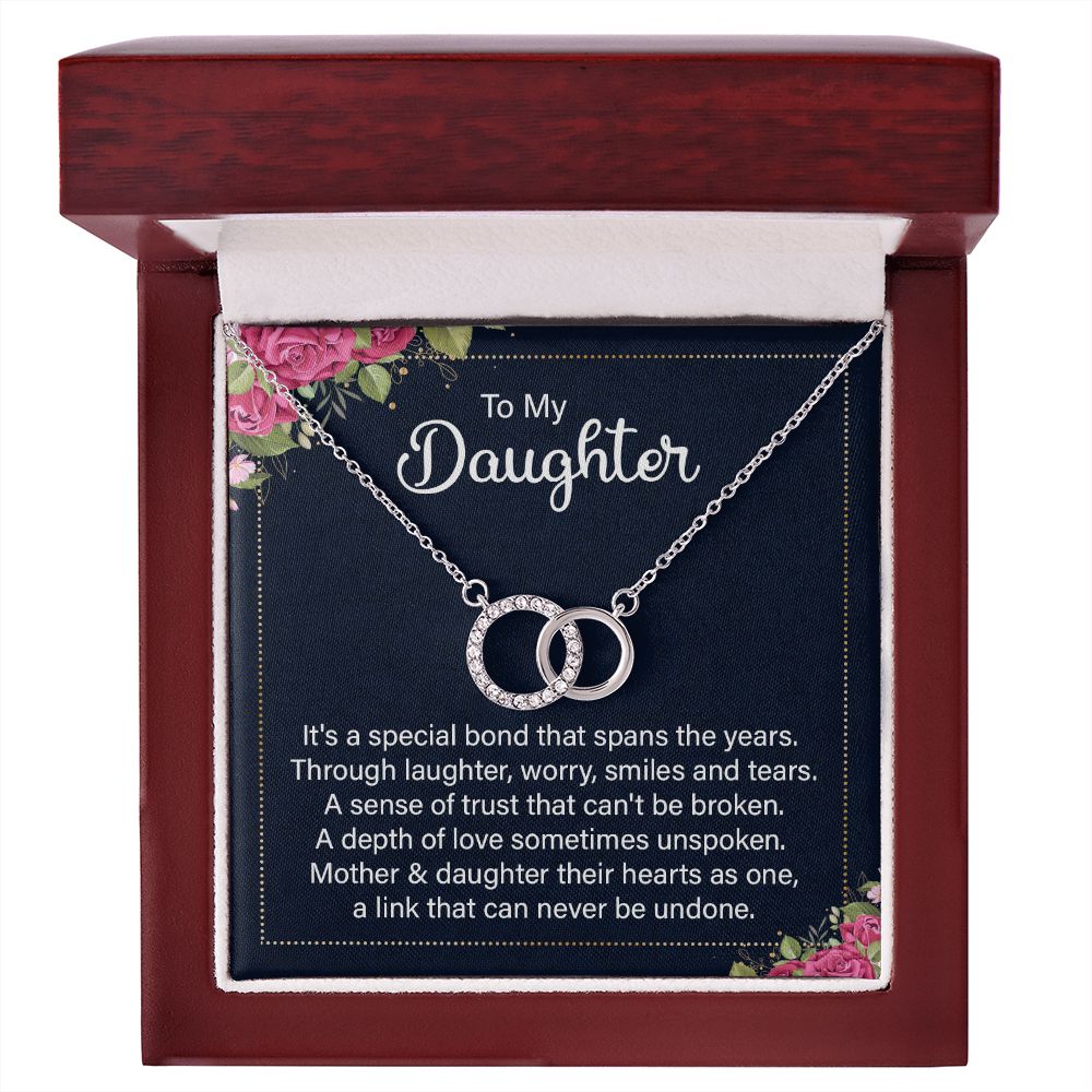 To My Daughter - Perfect Pair Necklace