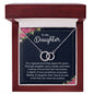 To My Daughter - Perfect Pair Necklace