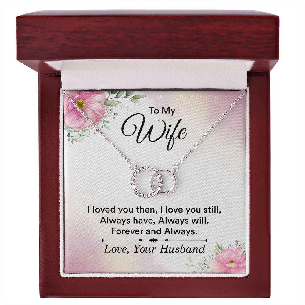To my wife - Perfect Pair Necklace