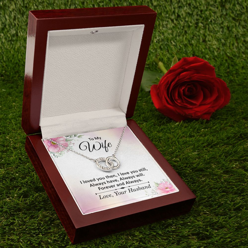 To my wife - Perfect Pair Necklace