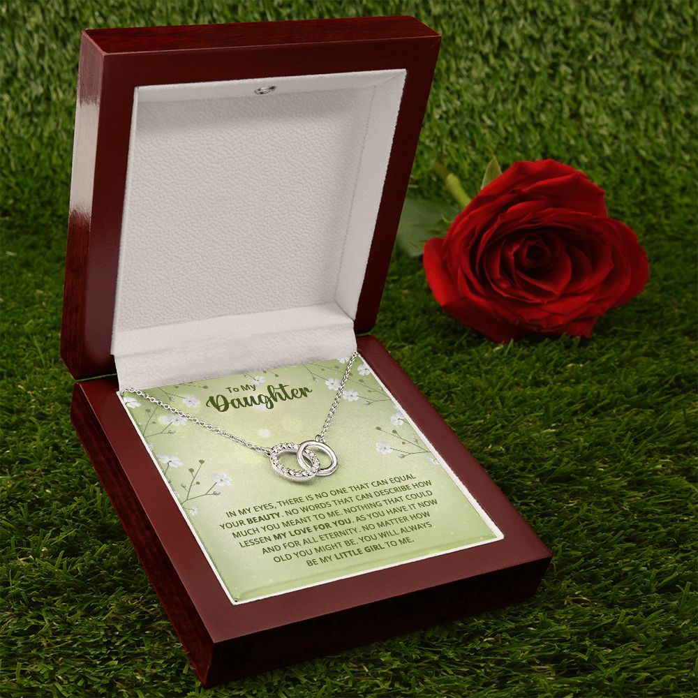 To My Daughter - Perfect Pair Necklace