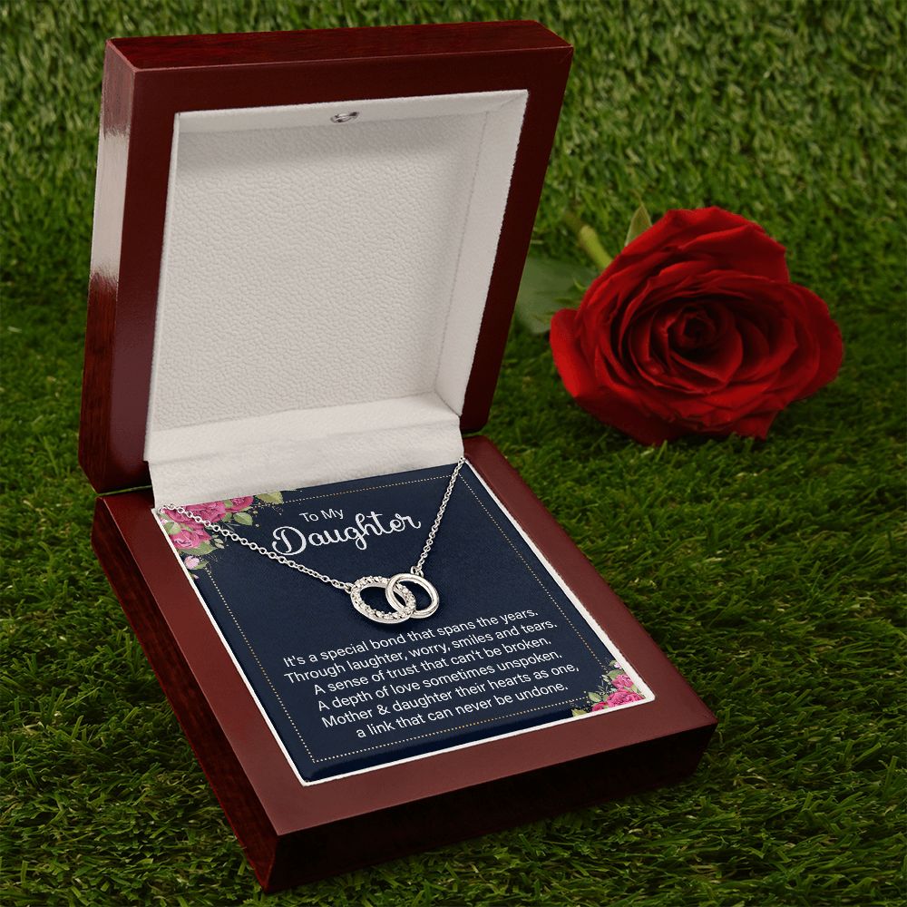 To My Daughter - Perfect Pair Necklace