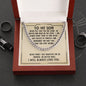 To My Son - Cuban Link Chain