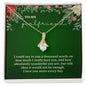 To My Girlfriend - Christmas Alluring Beauty Necklace