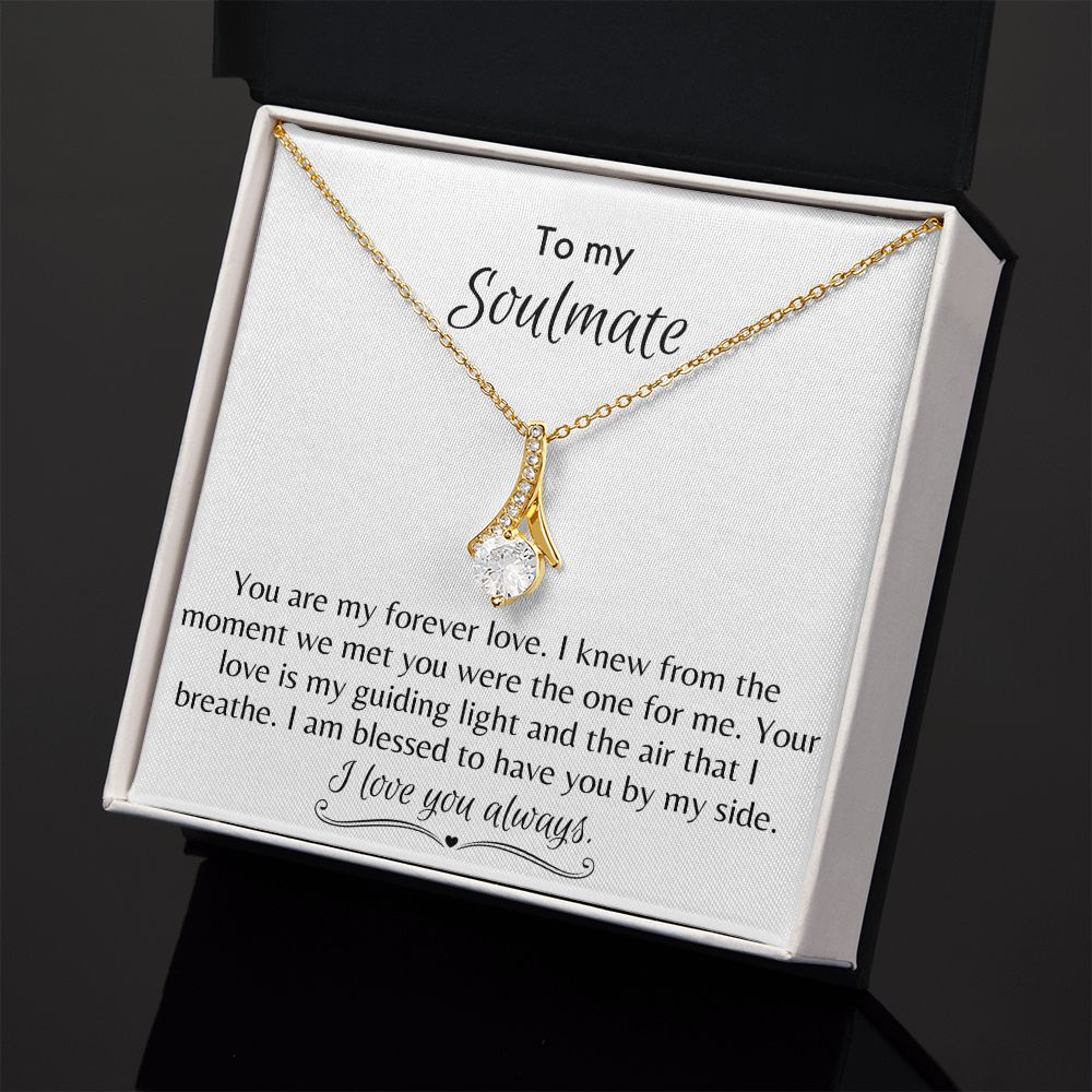 To My Soulmate - Alluring Beauty Necklace