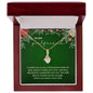 To My Girlfriend - Christmas Alluring Beauty Necklace