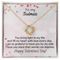 To My Soulmate - Valentine' Day Love Knot Necklace