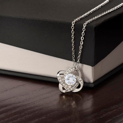 To My Soulmate - Valentine' Day Love Knot Necklace