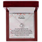 To My Soulmate - Valentine' Day Love Knot Necklace
