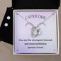 Capricorn Forever Love Necklace And Earrings Set