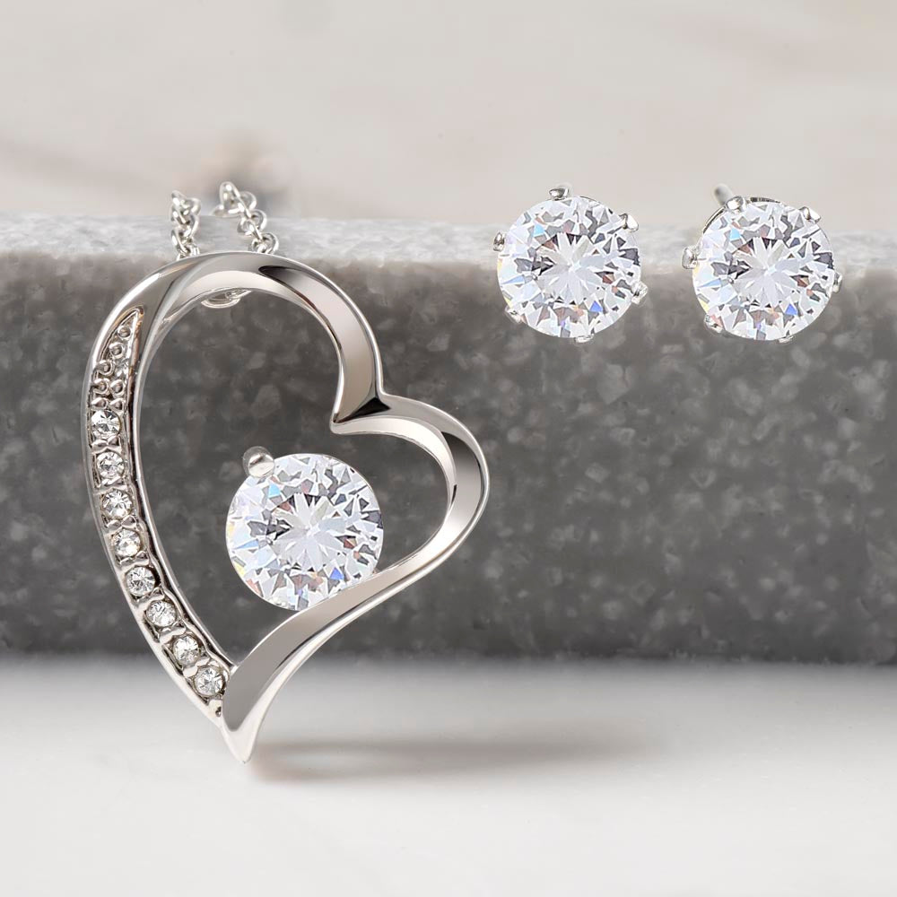 Valentines Day - My Day Is Not Complete Without You - Forever Love Necklace