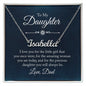 To My Daughter - Name necklace