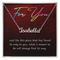 For you - Name necklace