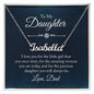 To My Daughter - Name Necklace