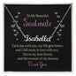 To My Beautiful Soulmate - Name necklace