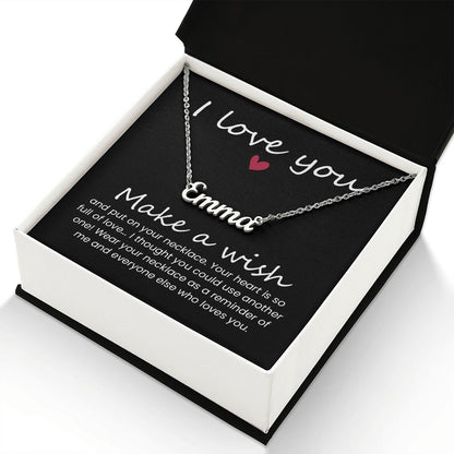 I love you - Name necklace