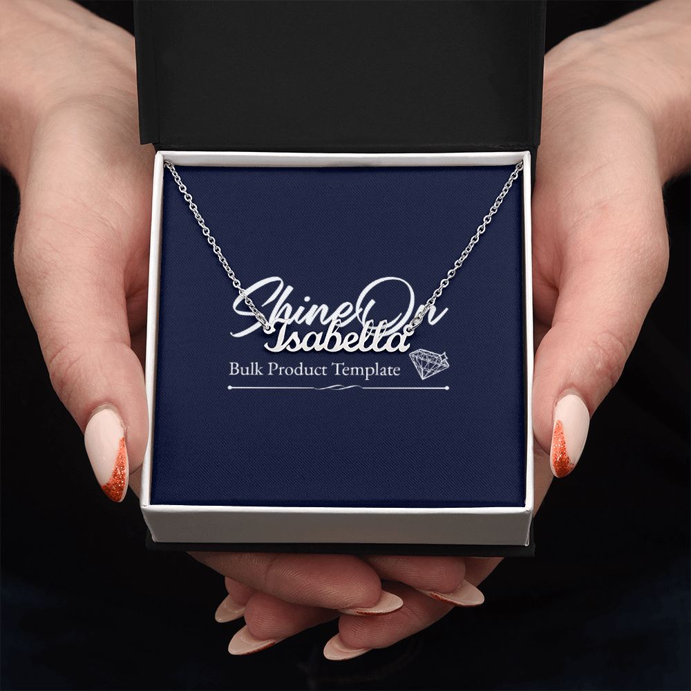 Name necklace