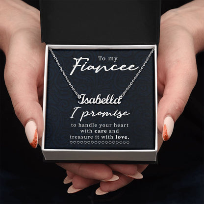 To My Fiancee - Name necklace
