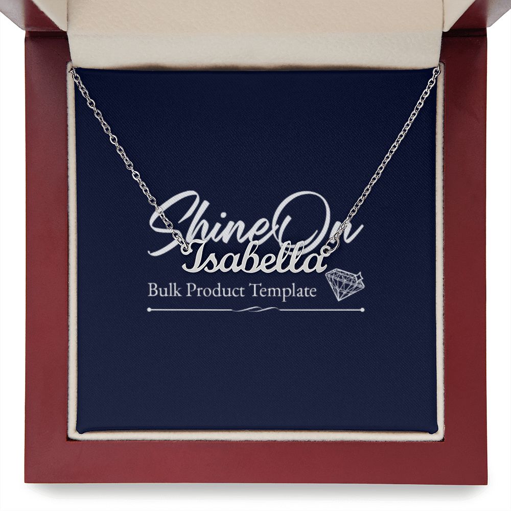 Name necklace