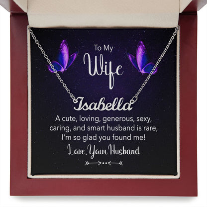 To My Wife - Name necklace