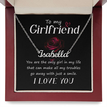 To My Girlfriend - Name necklace