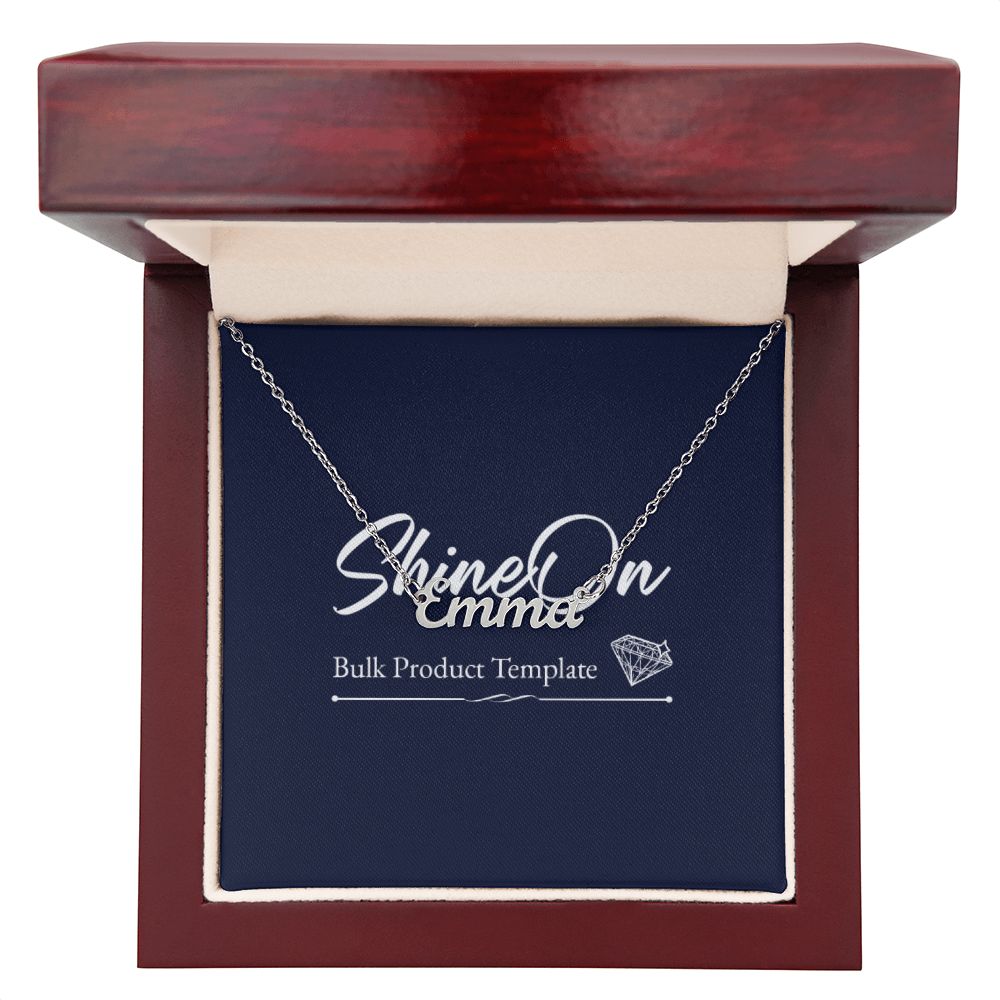 Name necklace