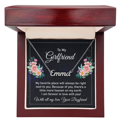 To My Girlfriend - Name necklace