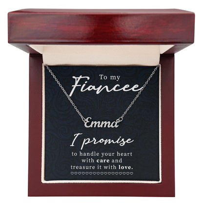 To My Fiancee - Name necklace