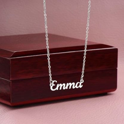 Name necklace