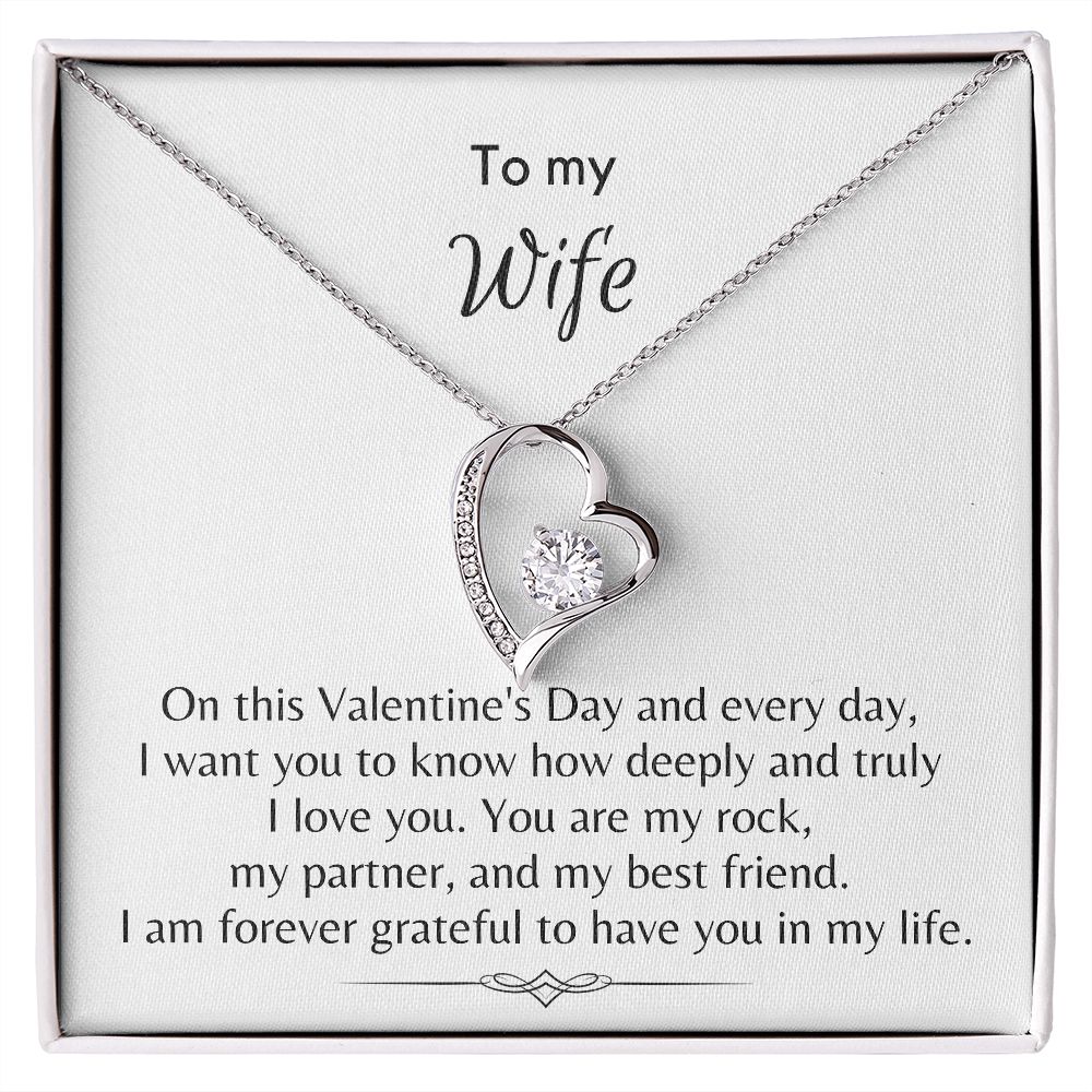 To My Wife - Forever Love Necklace [Valentine's Day Exclusive]