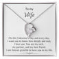 To My Wife - Forever Love Necklace [Valentine's Day Exclusive]