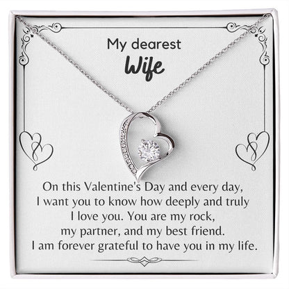 To My Wife - Forever Love Necklace [Valentine's Day Exclusive]