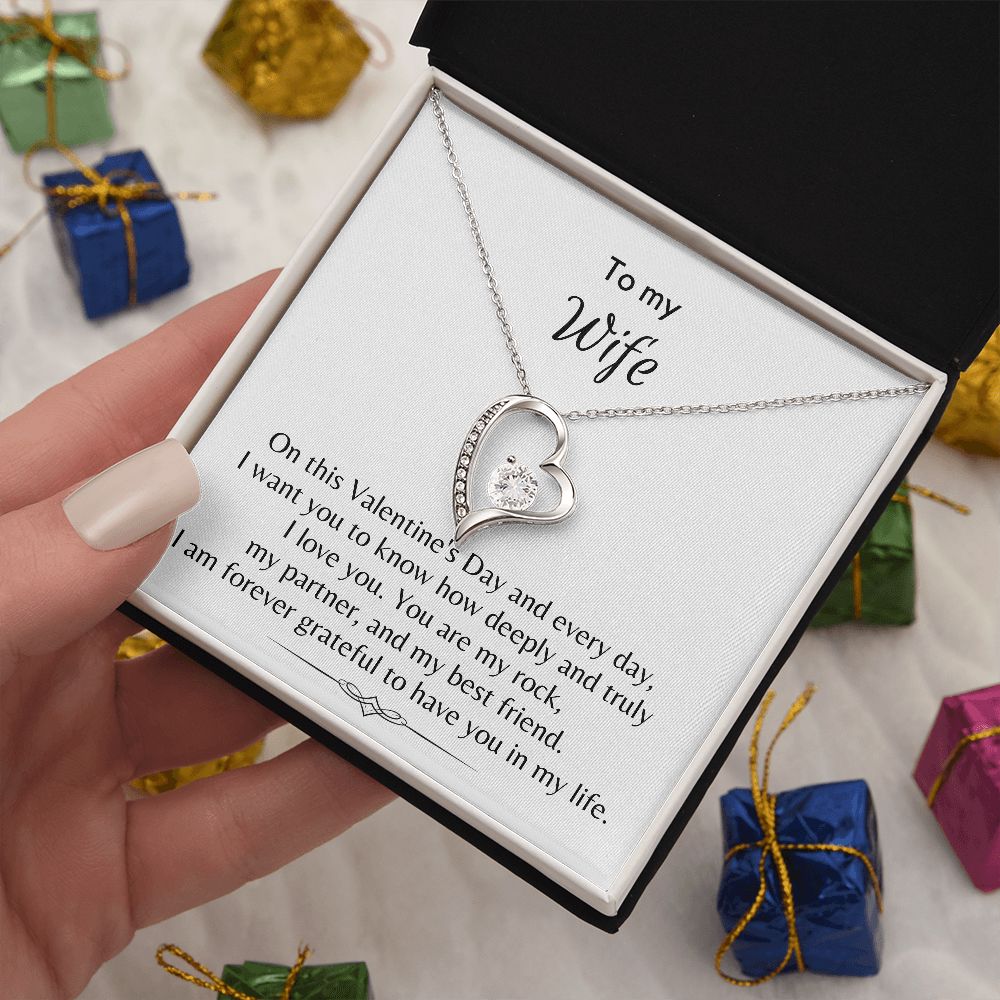 To My Wife - Forever Love Necklace [Valentine's Day Exclusive]