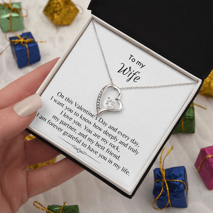 To My Wife - Forever Love Necklace [Valentine's Day Exclusive]