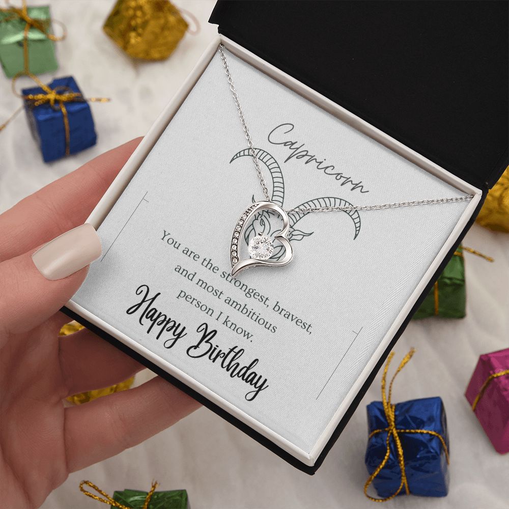 Capricorn Forever Love Necklace