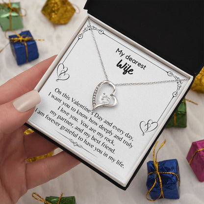To My Wife - Forever Love Necklace [Valentine's Day Exclusive]