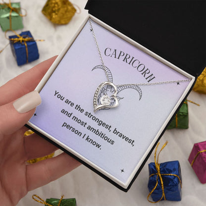 Capricorn Forever Love Necklace