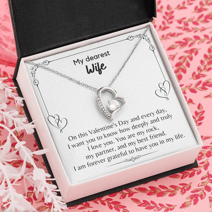 To My Wife - Forever Love Necklace [Valentine's Day Exclusive]