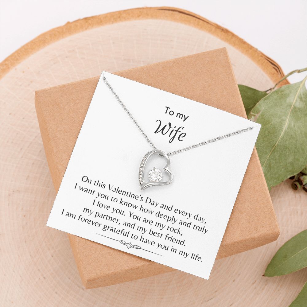 To My Wife - Forever Love Necklace [Valentine's Day Exclusive]