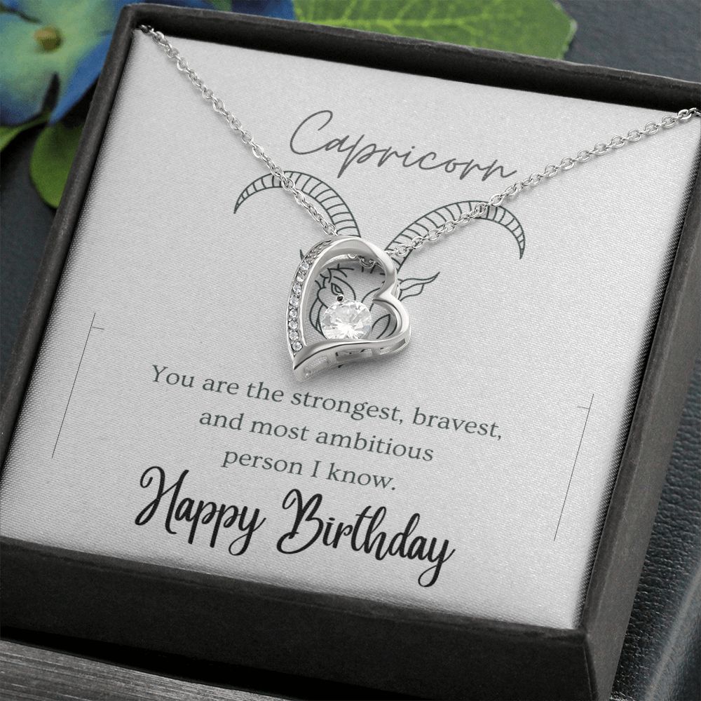 Capricorn Forever Love Necklace