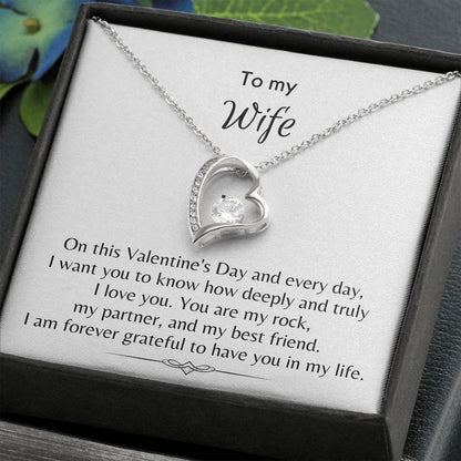 To My Wife - Forever Love Necklace [Valentine's Day Exclusive]