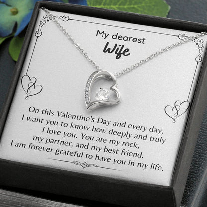 To My Wife - Forever Love Necklace [Valentine's Day Exclusive]