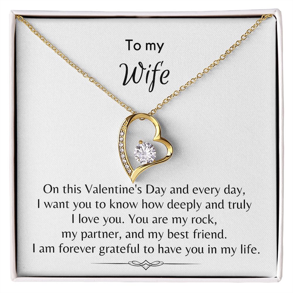 To My Wife - Forever Love Necklace [Valentine's Day Exclusive]
