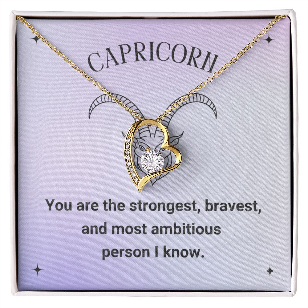 Capricorn Forever Love Necklace
