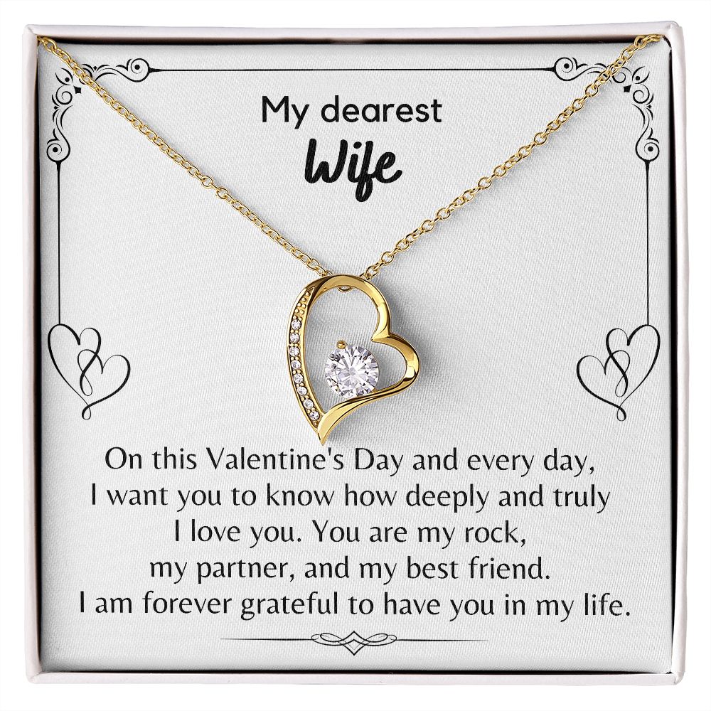 To My Wife - Forever Love Necklace [Valentine's Day Exclusive]