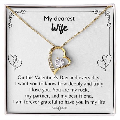 To My Wife - Forever Love Necklace [Valentine's Day Exclusive]