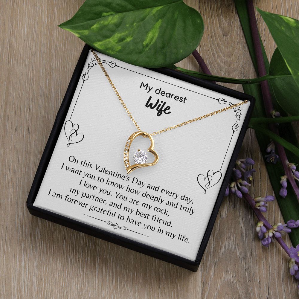 To My Wife - Forever Love Necklace [Valentine's Day Exclusive]