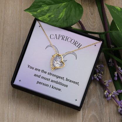 Capricorn Forever Love Necklace